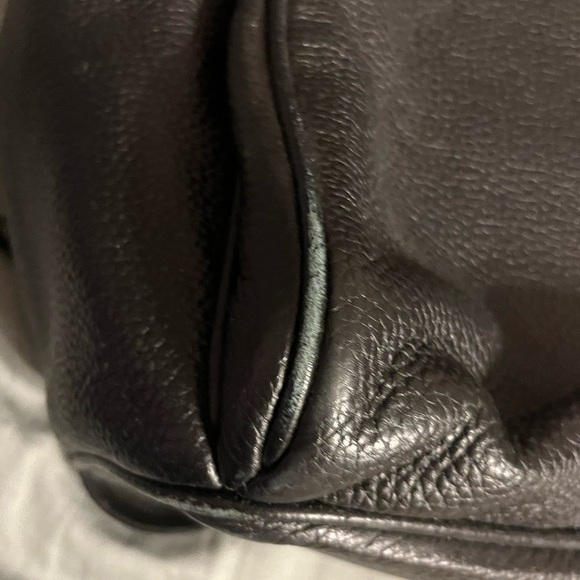 Michael Kors Abbey Leather Backpack Large Purse Tote - Picture 5 of 14